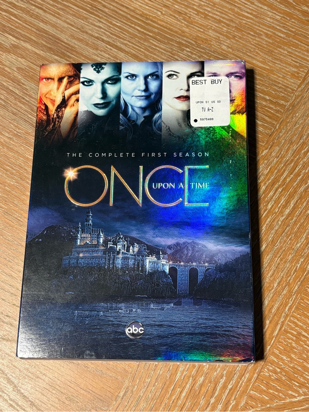 Once Upon a Time: First Season Blu-ray 5-Disc NEW Sealed w/lenticular slipcover